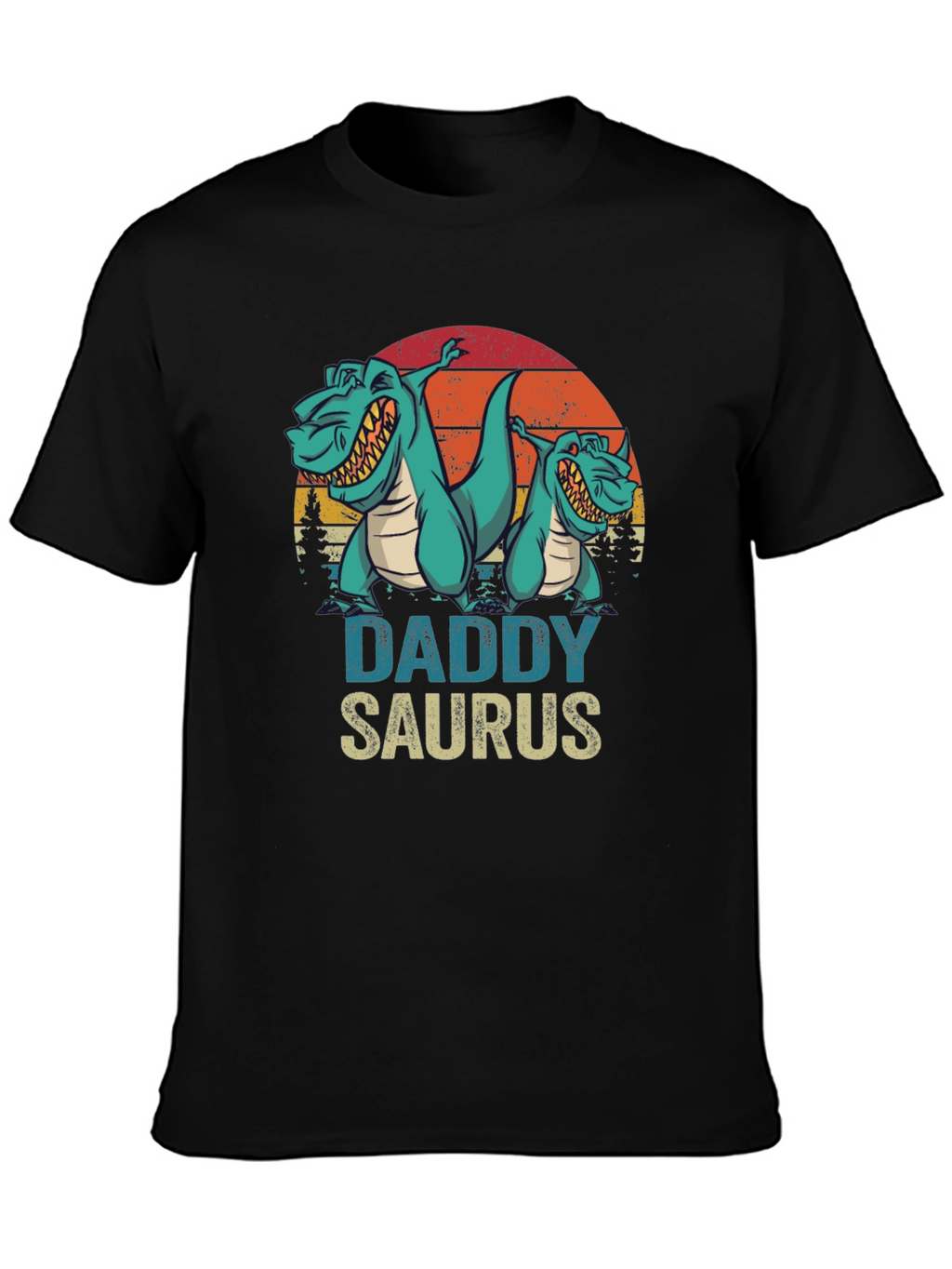 Daddy Saurus T-Shirt - Fathers Day Dino Tee