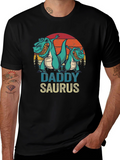 Daddy Saurus T-Shirt - Fathers Day Dino Tee