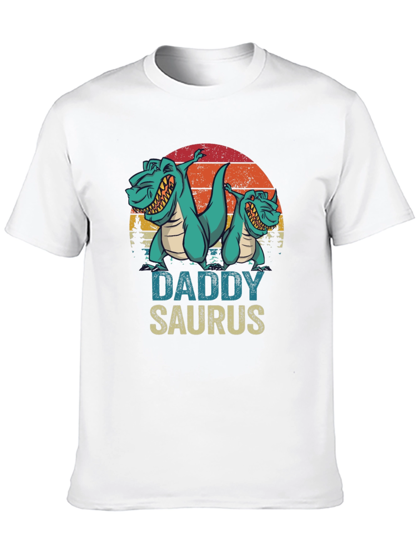 Daddy Saurus T-Shirt - Fathers Day Dino Tee