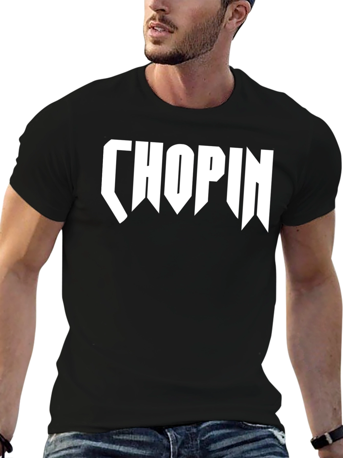 Chopin Graphic Tee - Music Lover T-Shirt