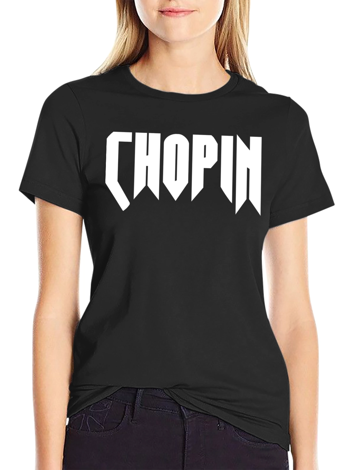 Chopin Graphic Tee - Music Lover T-Shirt