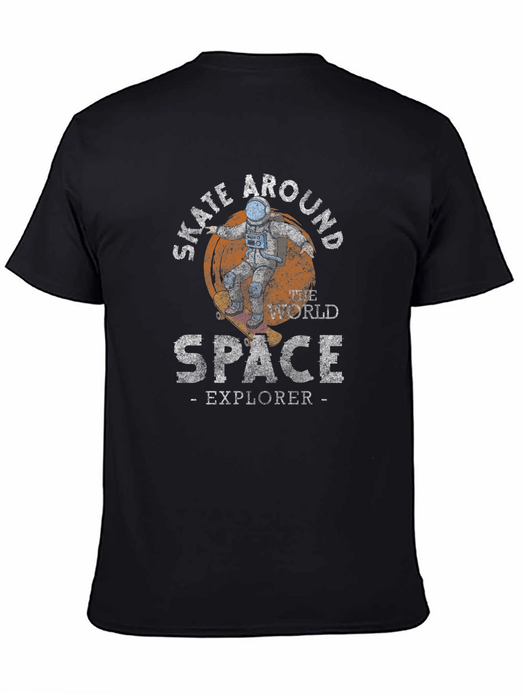 Skate Around Space Explorer T-Shirt