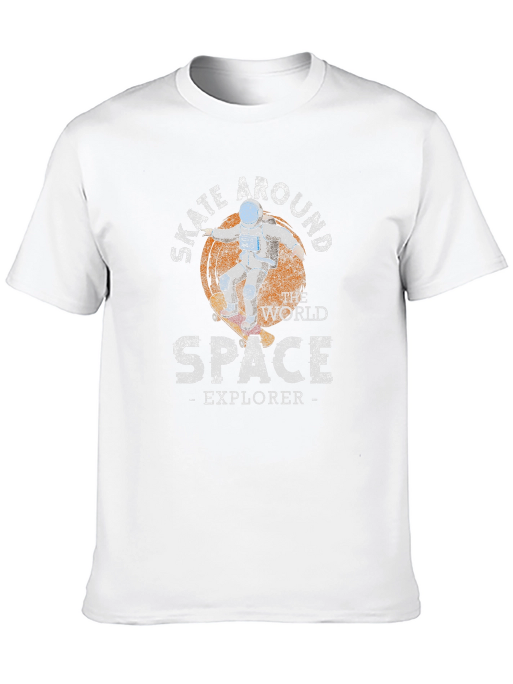 Skate Around Space Explorer T-Shirt