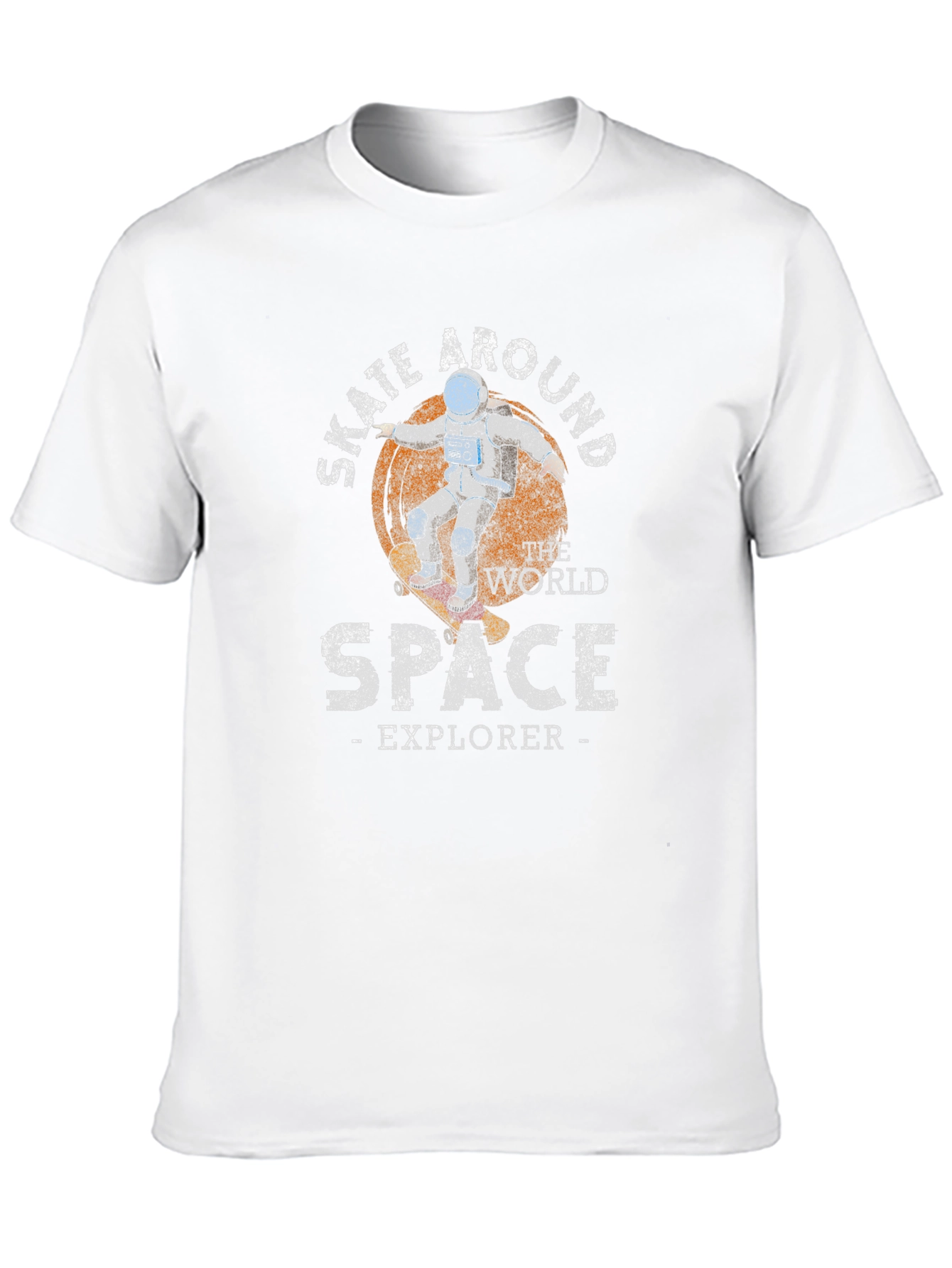 Skate Around Space Explorer T-Shirt