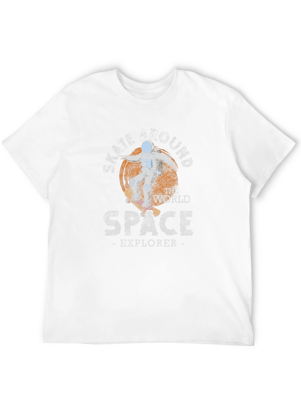 Skate Around Space Explorer T-Shirt