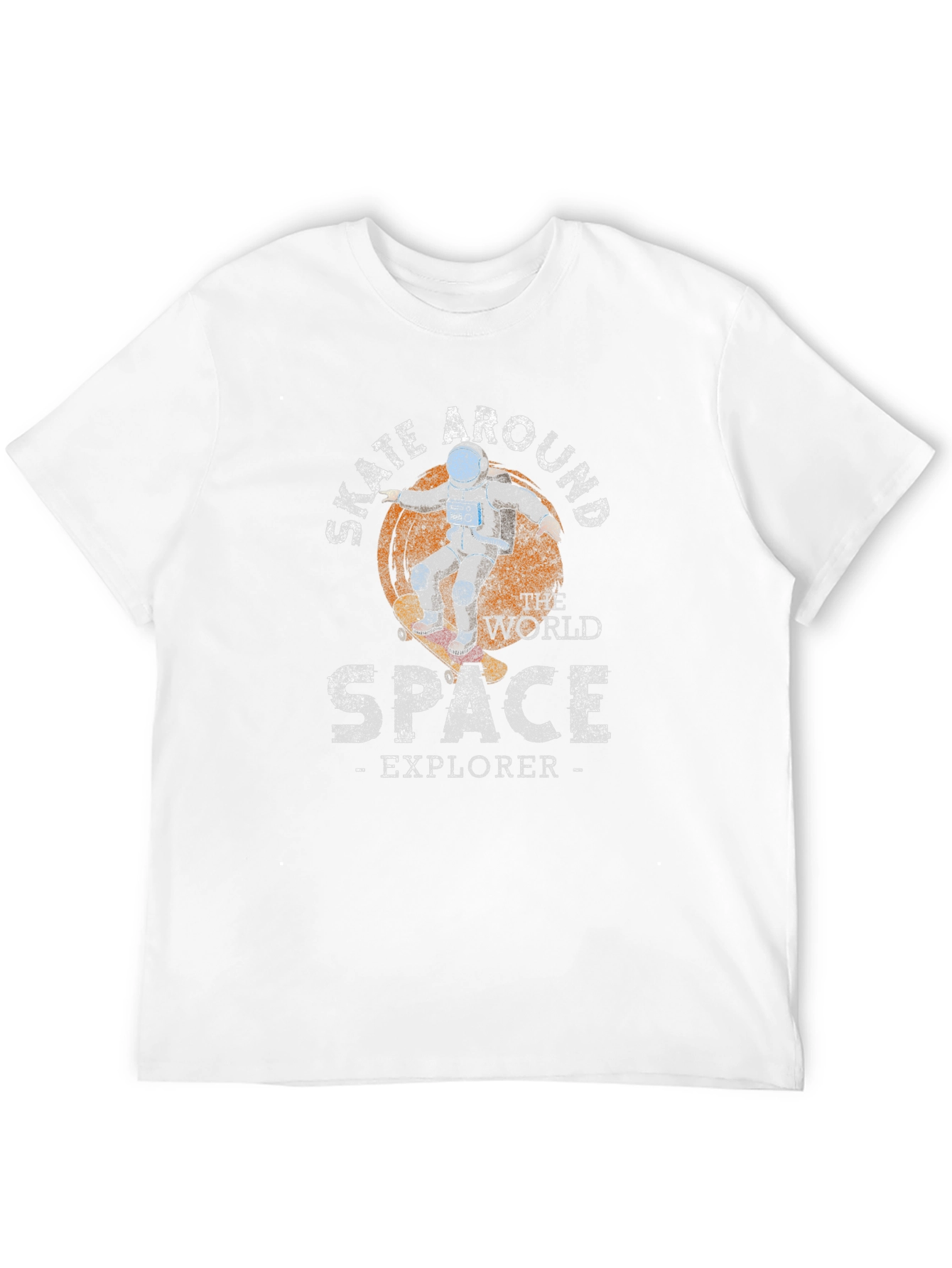 Skate Around Space Explorer T-Shirt