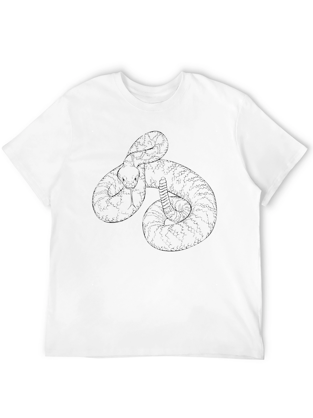 Black Snake Graphic Tee - Casual Style