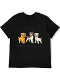 Dogs Bring Joy T-Shirt -  Funny Dog Lover Tee