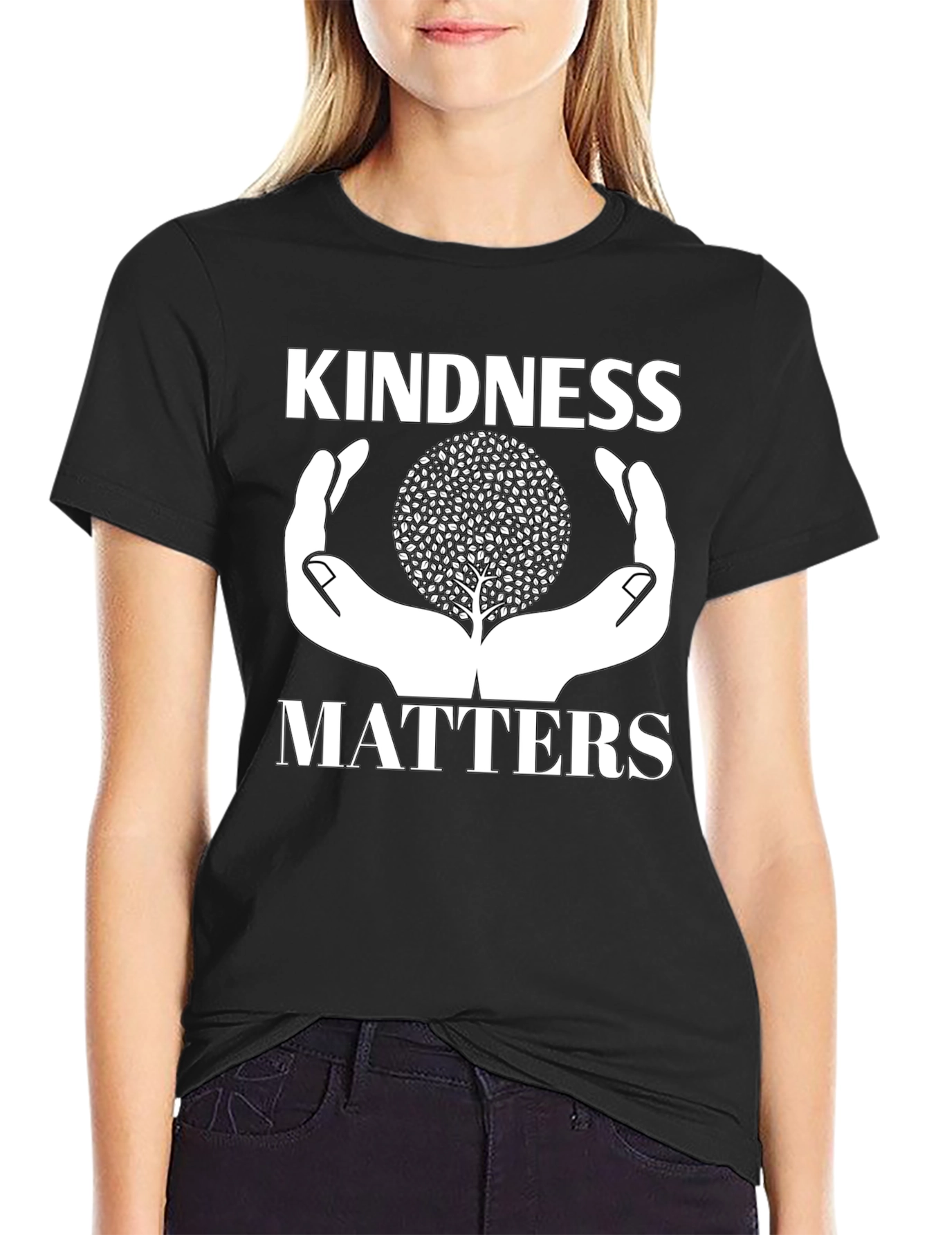 Kindness Matters T-Shirt Tree Graphic Tee