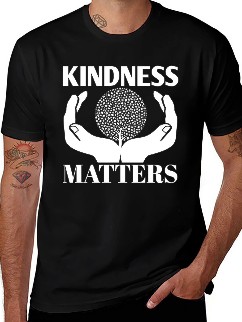 Kindness Matters T-Shirt Tree Graphic Tee