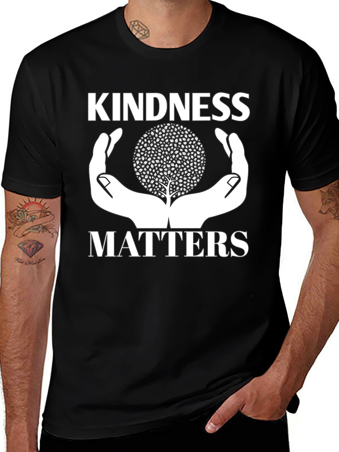 Kindness Matters T-Shirt Tree Graphic Tee