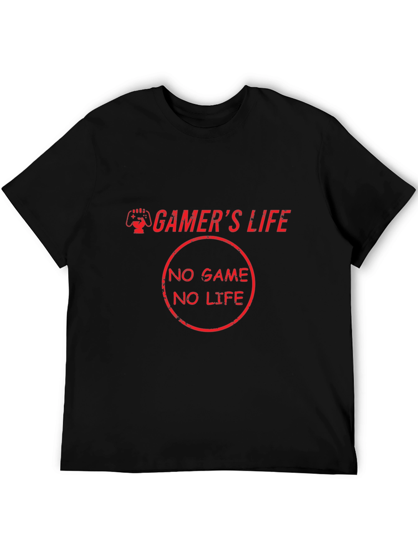 Gamers Life T-Shirt - No Game No Life Graphic Tee