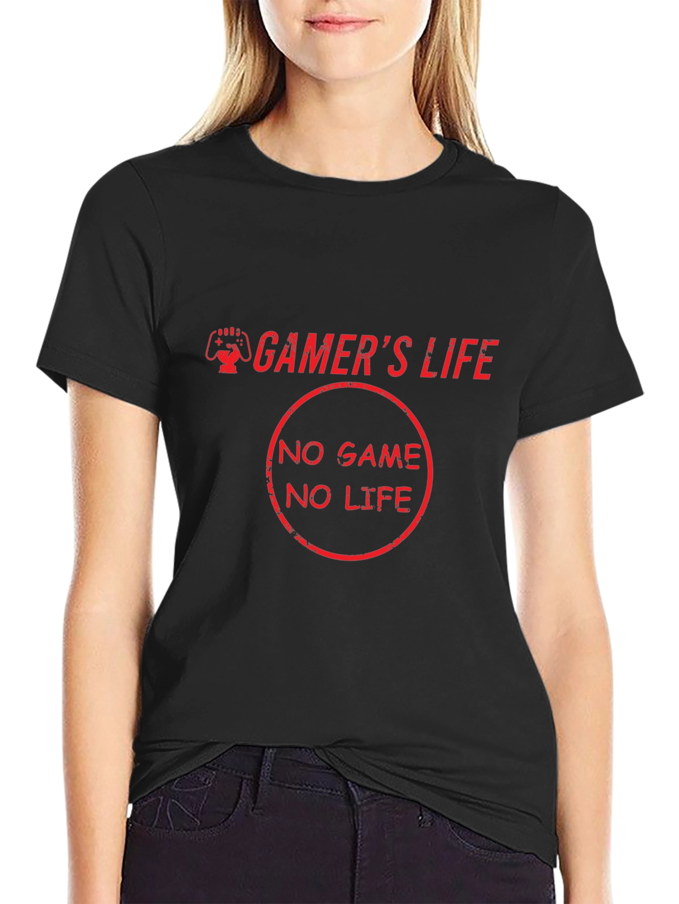 Gamers Life T-Shirt - No Game No Life Graphic Tee
