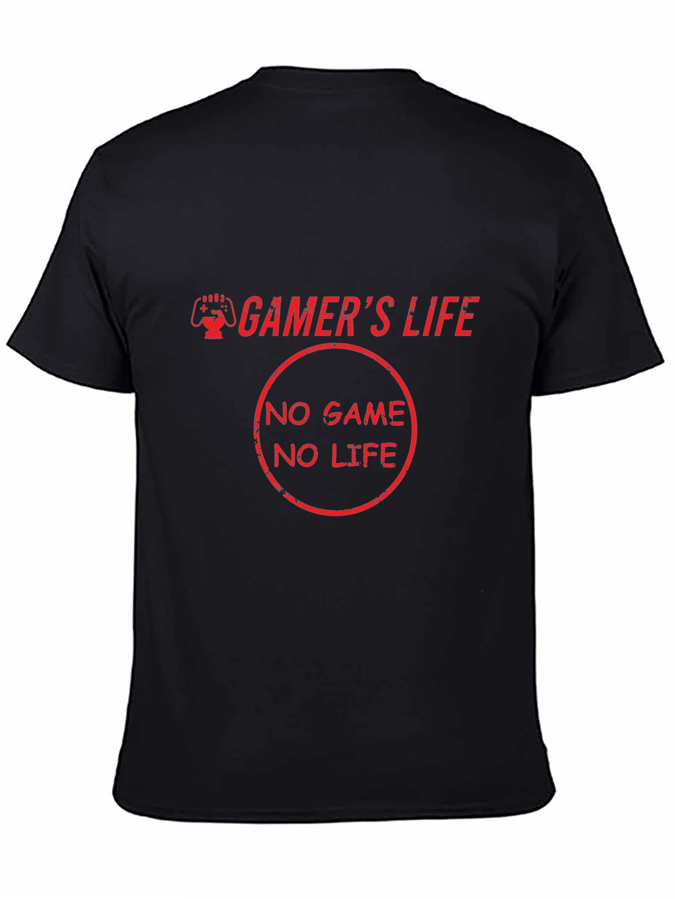 Gamers Life T-Shirt - No Game No Life Graphic Tee