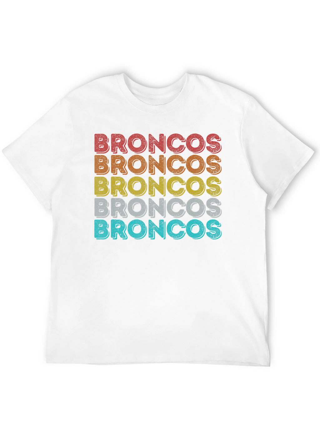 Retro Broncos Fan T-Shirt
