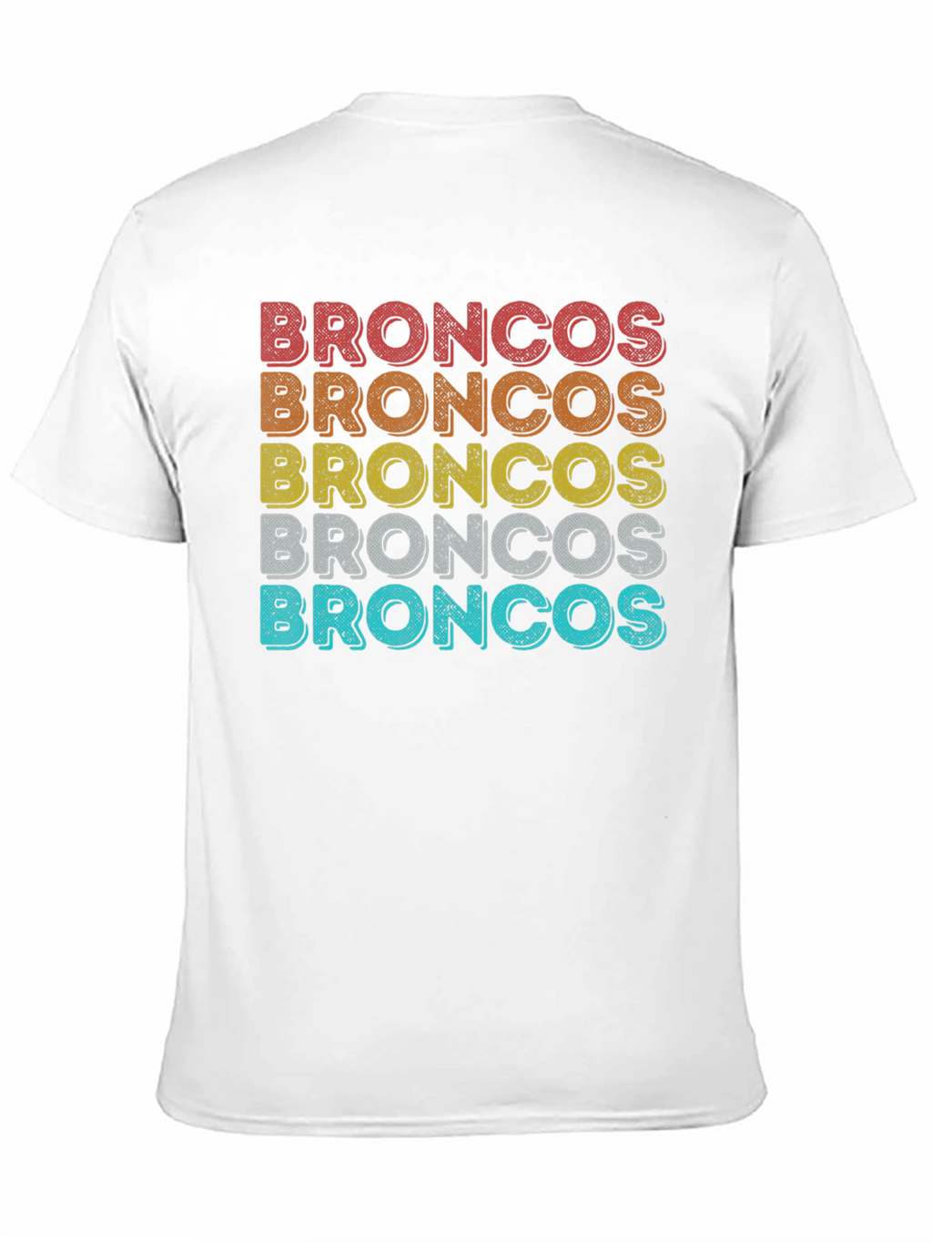 Retro Broncos Fan T-Shirt
