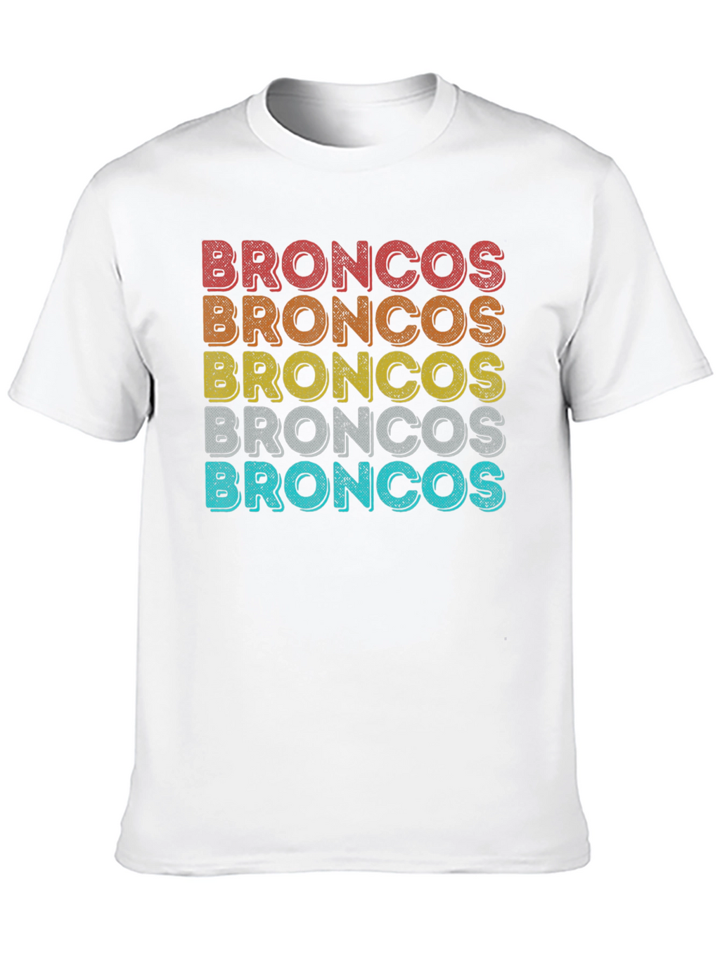 Retro Broncos Fan T-Shirt
