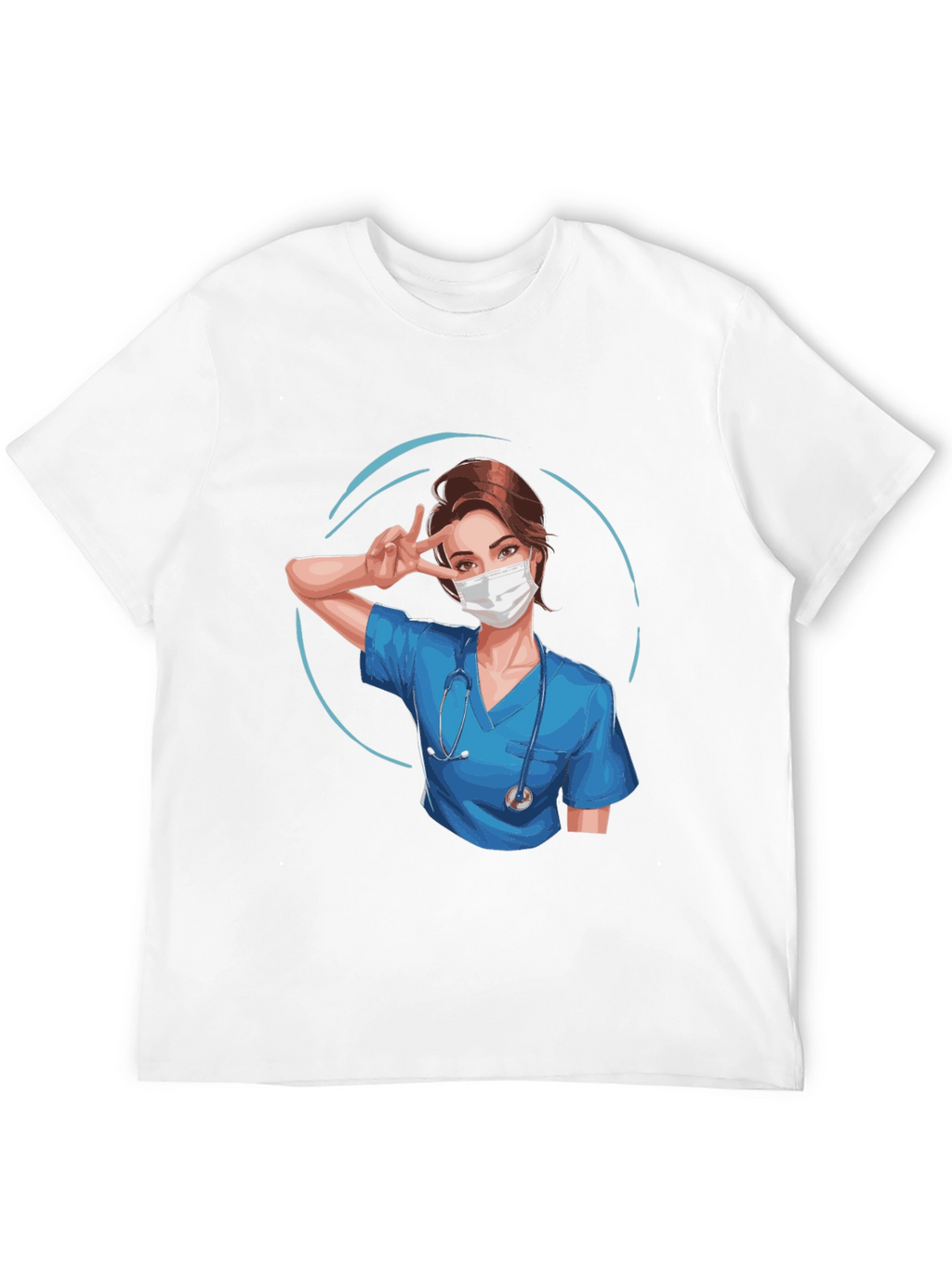 Nurse Graphic T-Shirt - Black