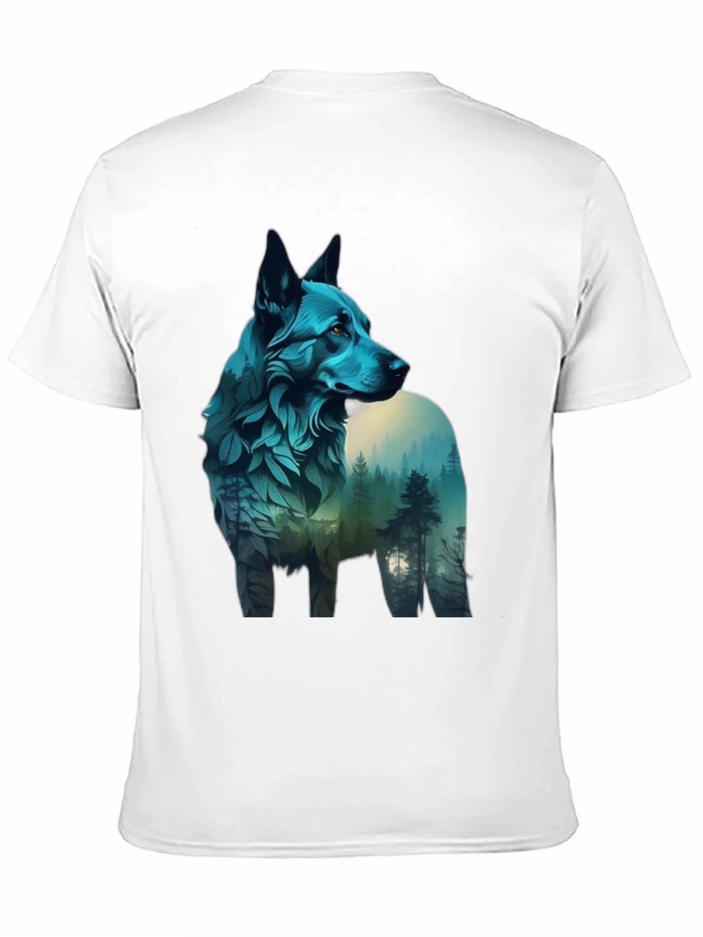 Nature Wolf Graphic Tee