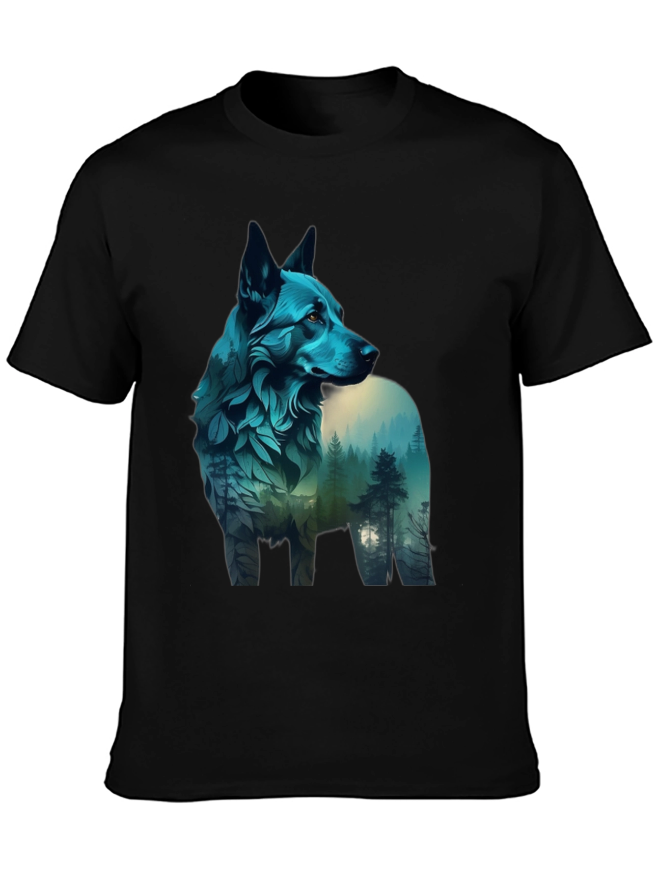 Nature Wolf Graphic Tee