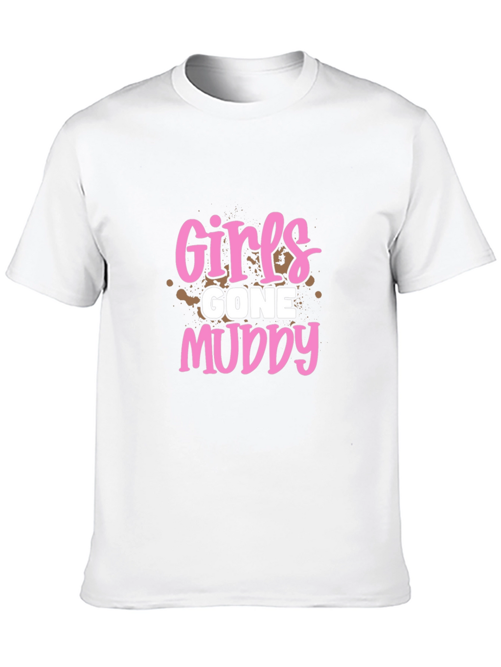Girls Gone Muddy Black T-Shirt