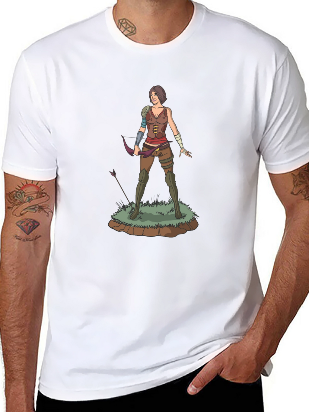 Archer Graphic Tee - Fantasy T-Shirt