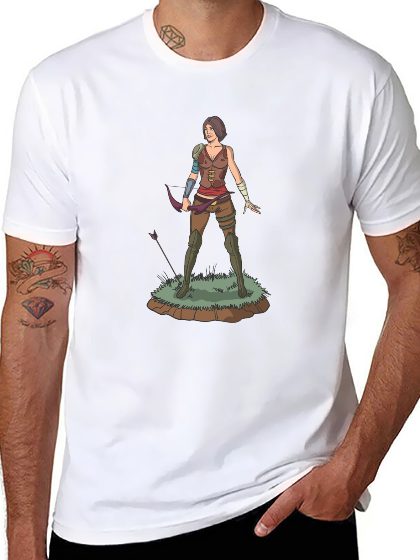 Archer Graphic Tee - Fantasy T-Shirt