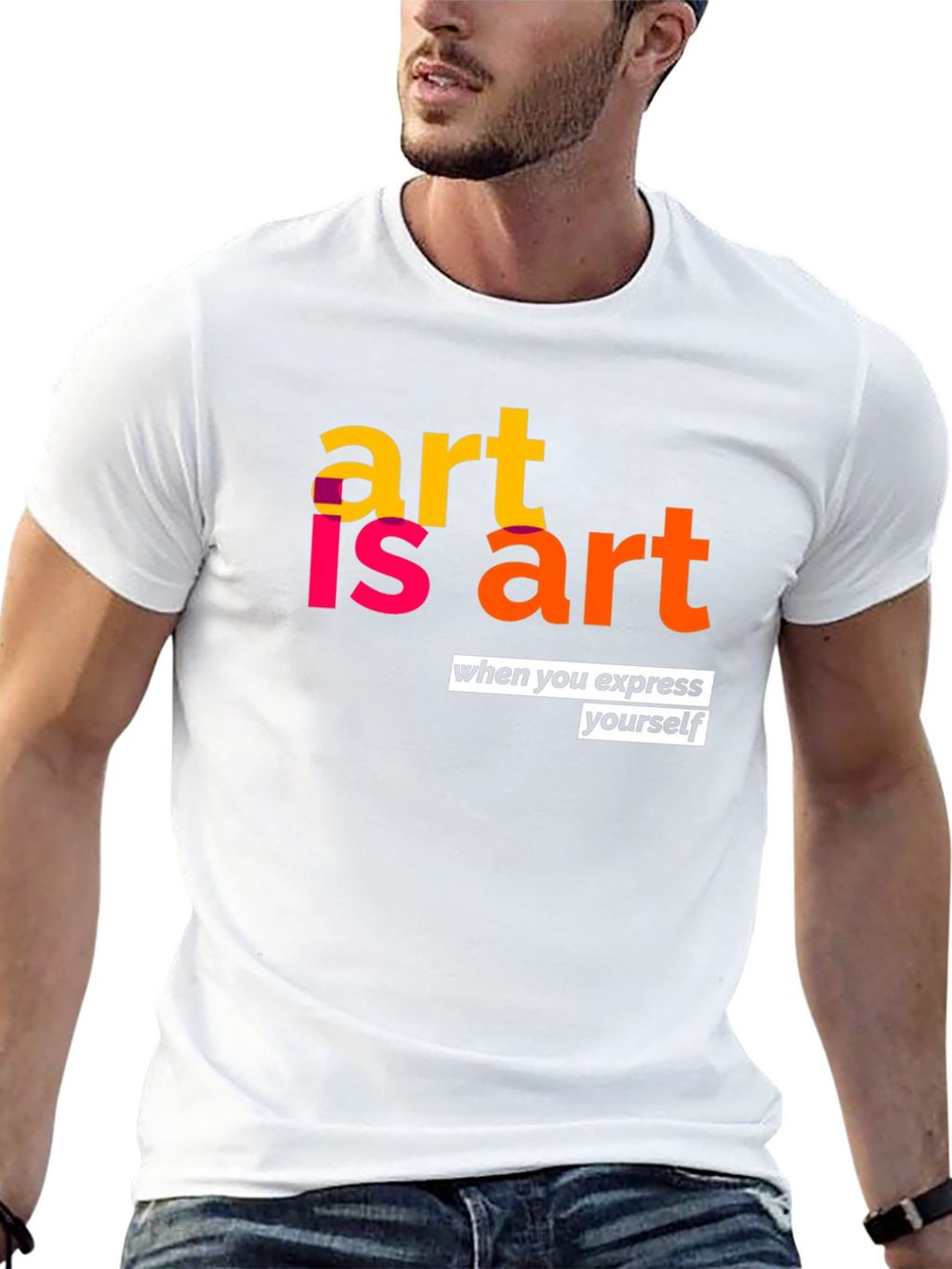 Art is Art Graphic T-Shirt - Express Yourself!