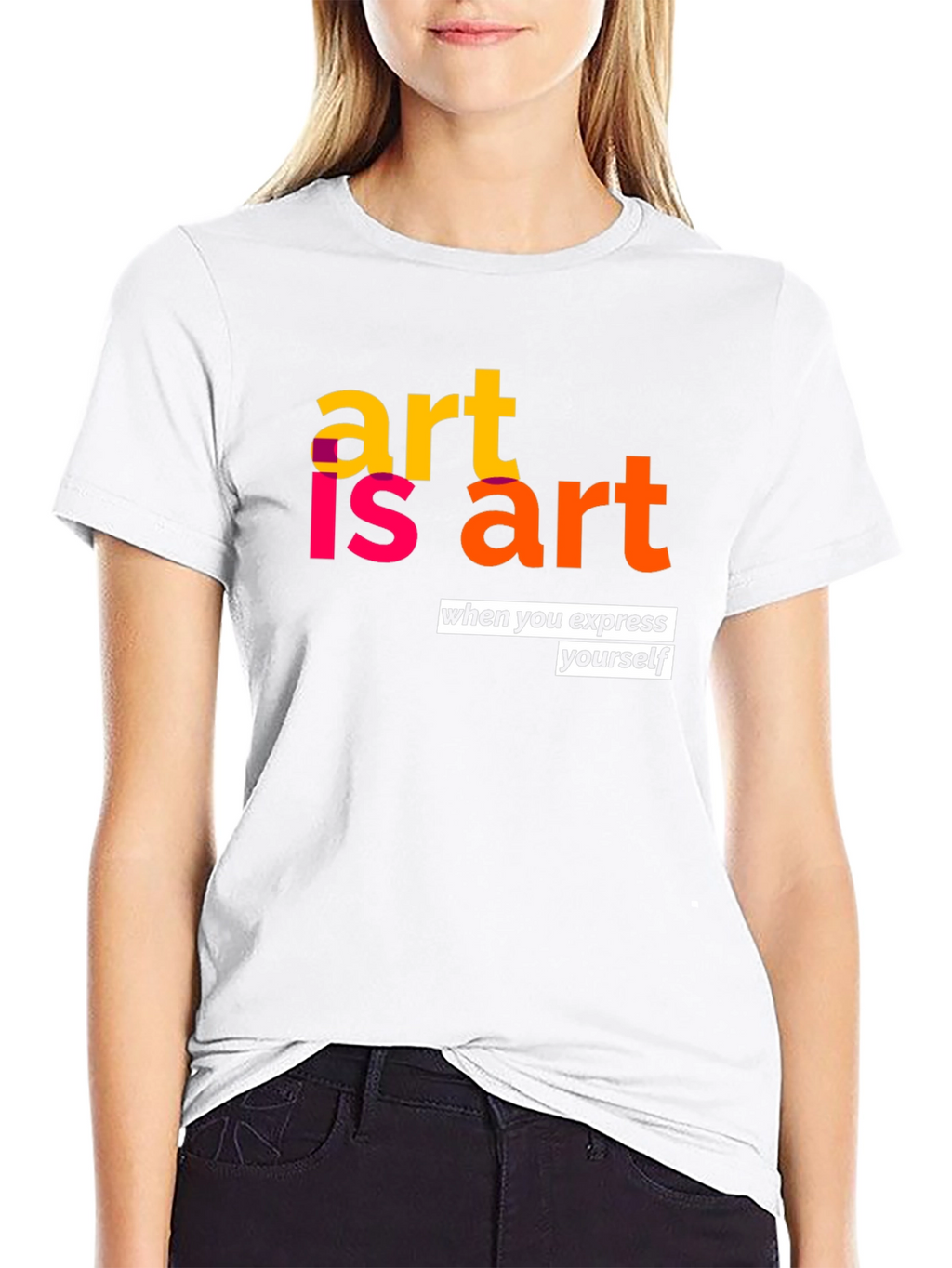 Art is Art Graphic T-Shirt - Express Yourself!