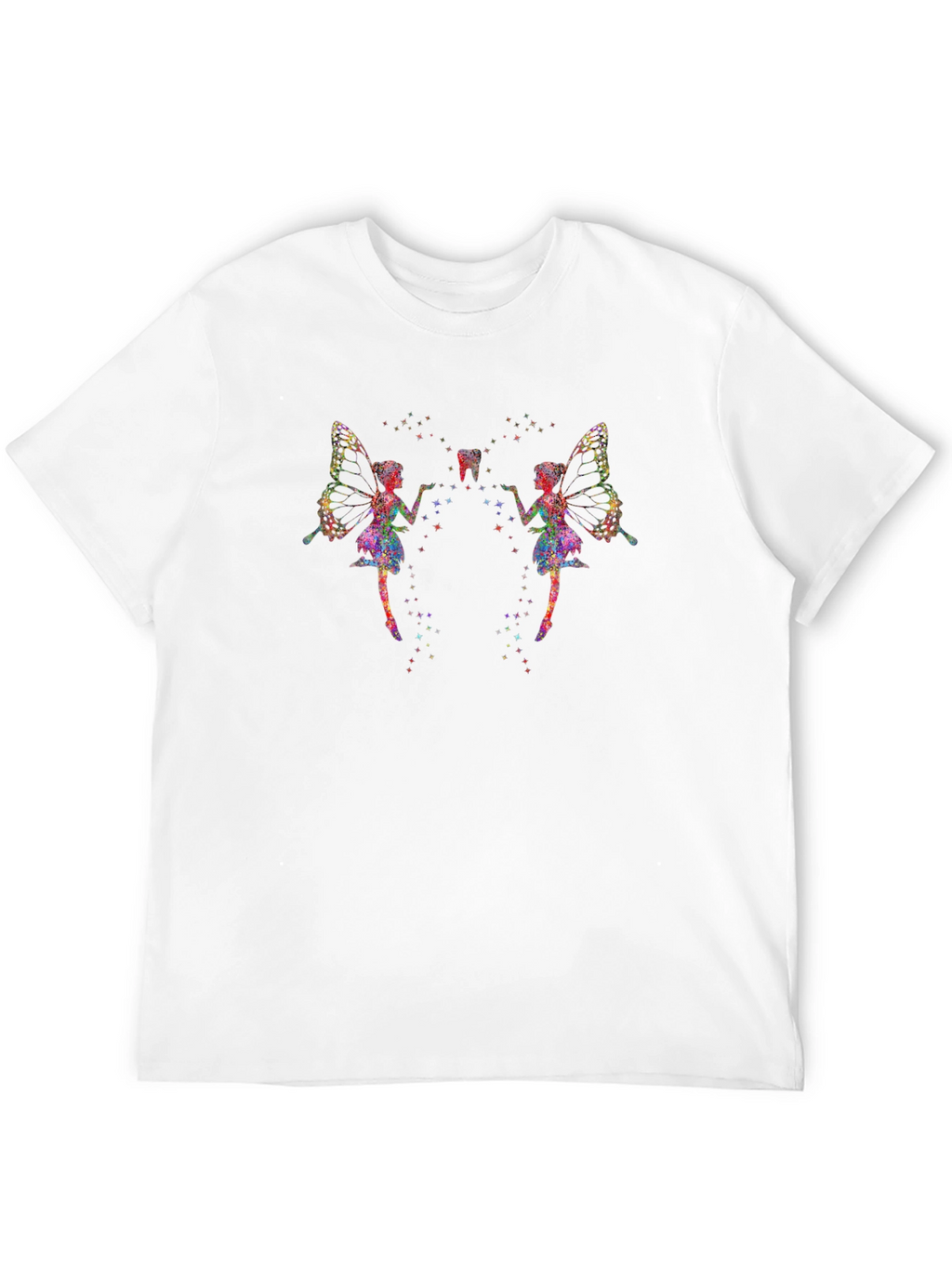 Tooth Fairy Graphic Black T-Shirt