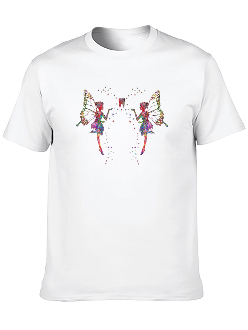 Tooth Fairy Graphic Black T-Shirt