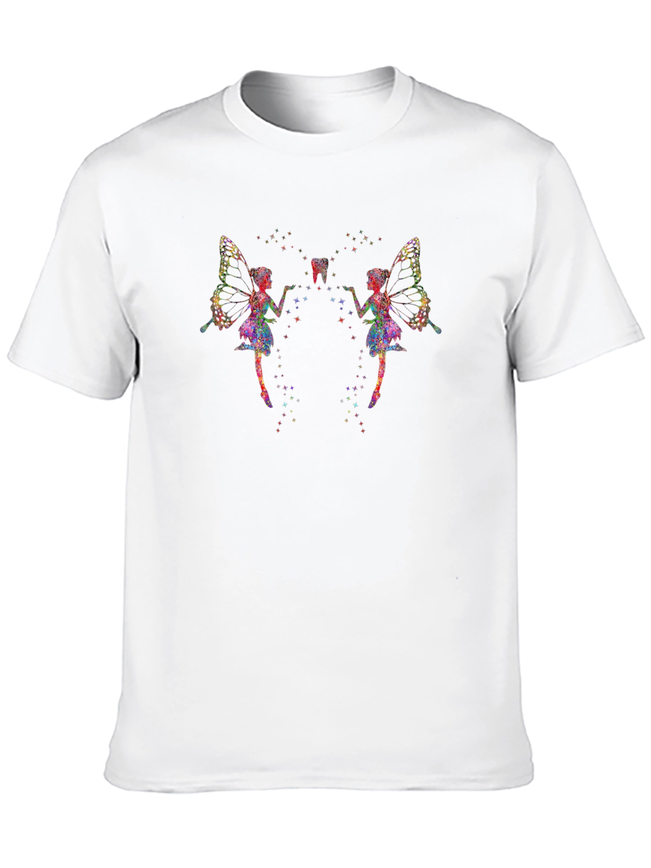 Tooth Fairy Graphic Black T-Shirt