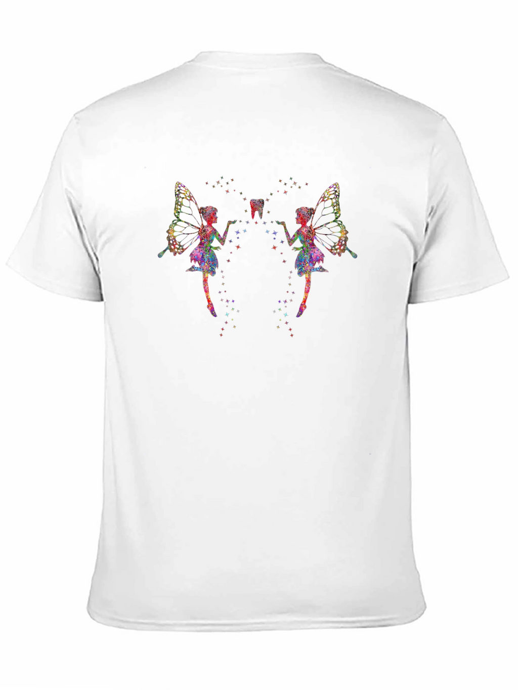 Tooth Fairy Graphic Black T-Shirt
