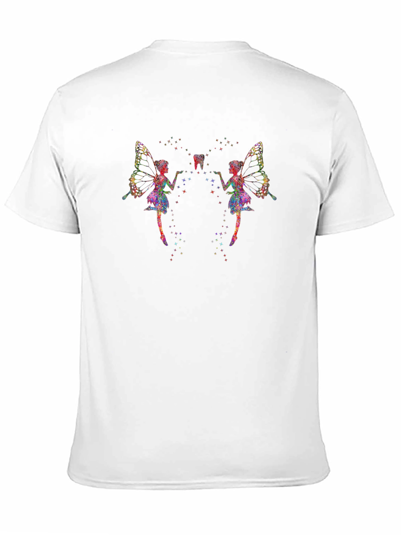 Tooth Fairy Graphic Black T-Shirt