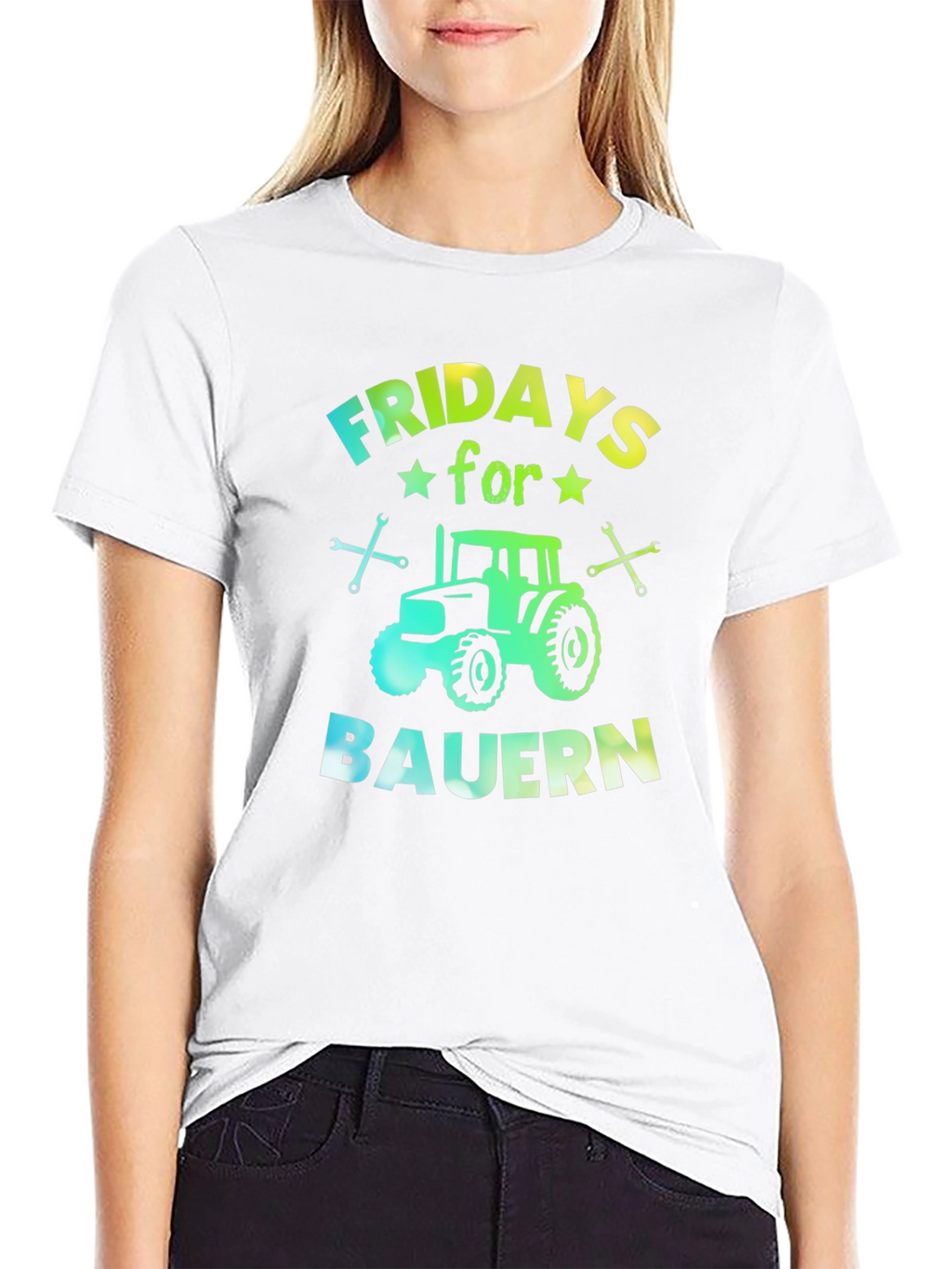 Fridays For Bauern Tractor Graphic Tee