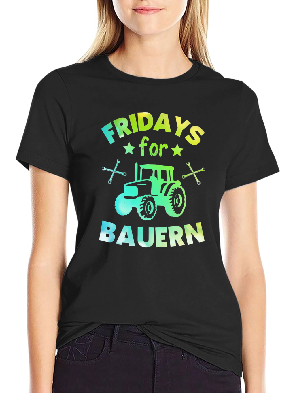 Fridays For Bauern Tractor Graphic Tee