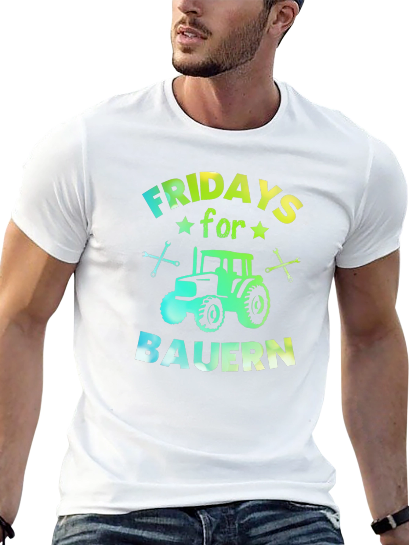 Fridays For Bauern Tractor Graphic Tee