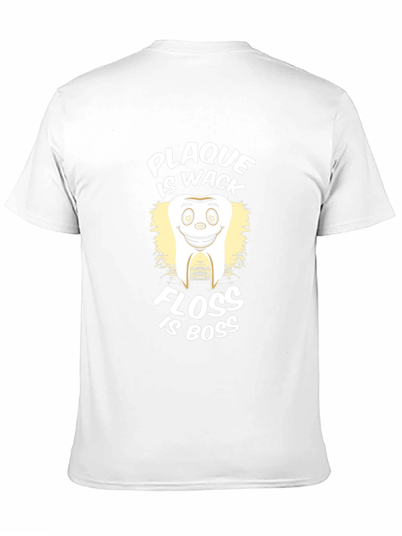 Plaque is Wack Floss is Boss Graphic T-Shirt