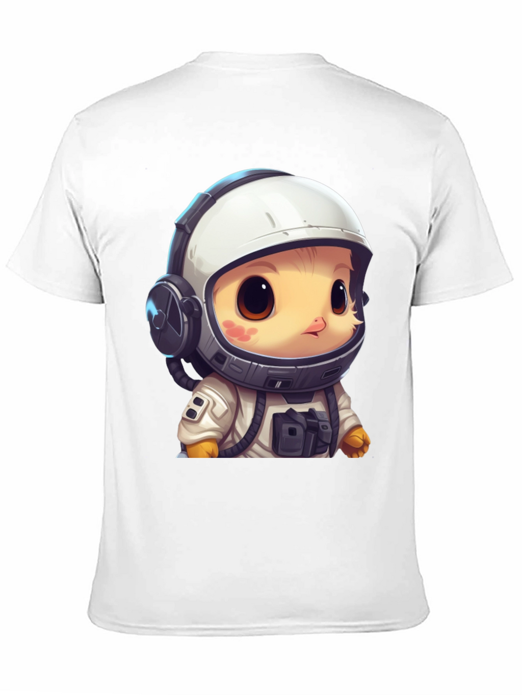 Astronaut Chick Graphic Tee - Space Adventure