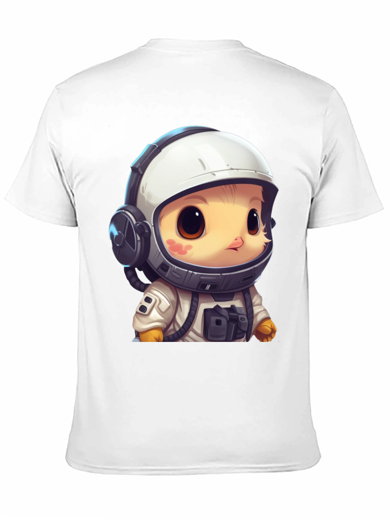 Astronaut Chick Graphic Tee - Space Adventure