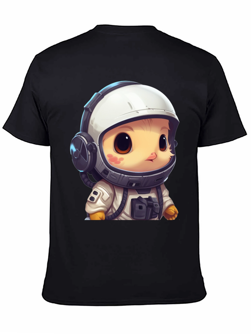Astronaut Chick Graphic Tee - Space Adventure