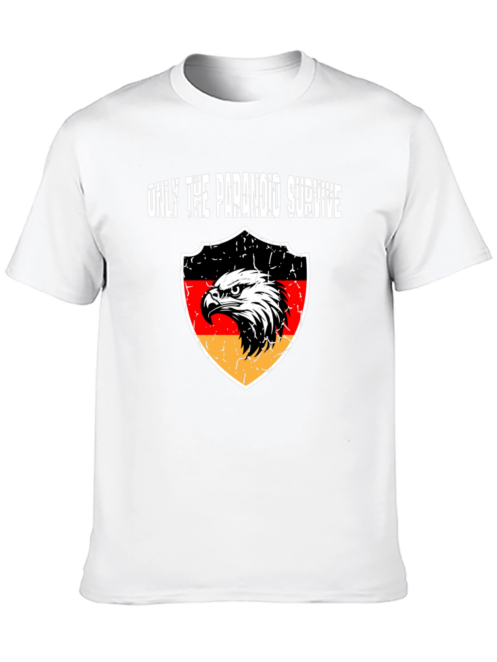 Paranoid Survive Eagle Crest Graphic T-Shirt