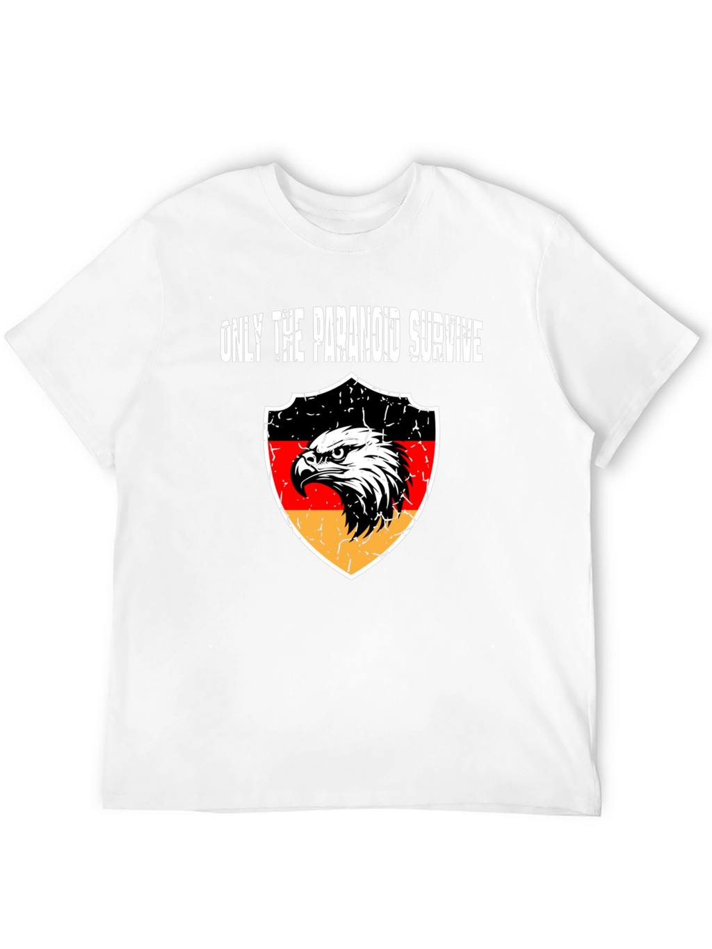 Paranoid Survive Eagle Crest Graphic T-Shirt