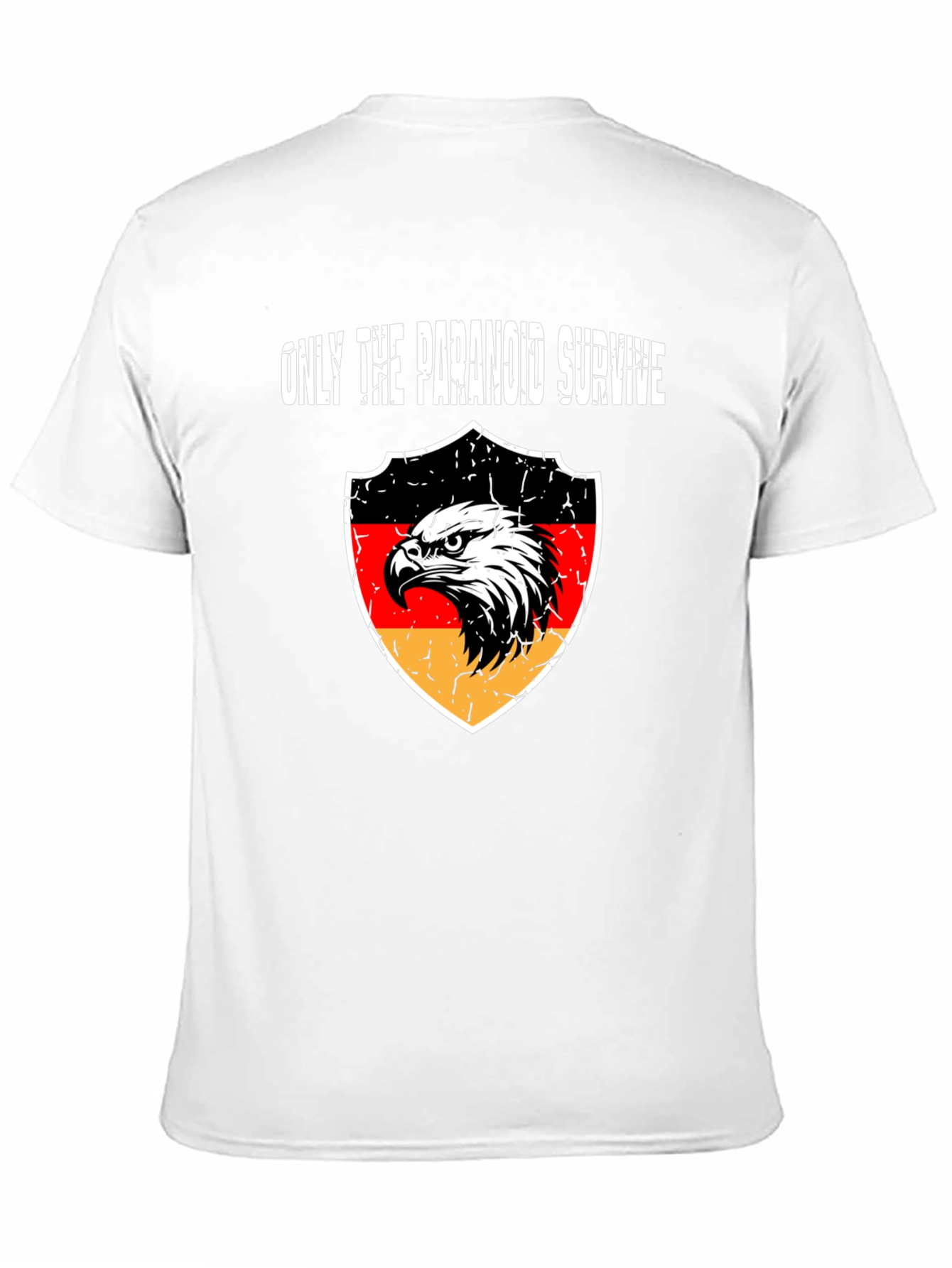 Paranoid Survive Eagle Crest Graphic T-Shirt