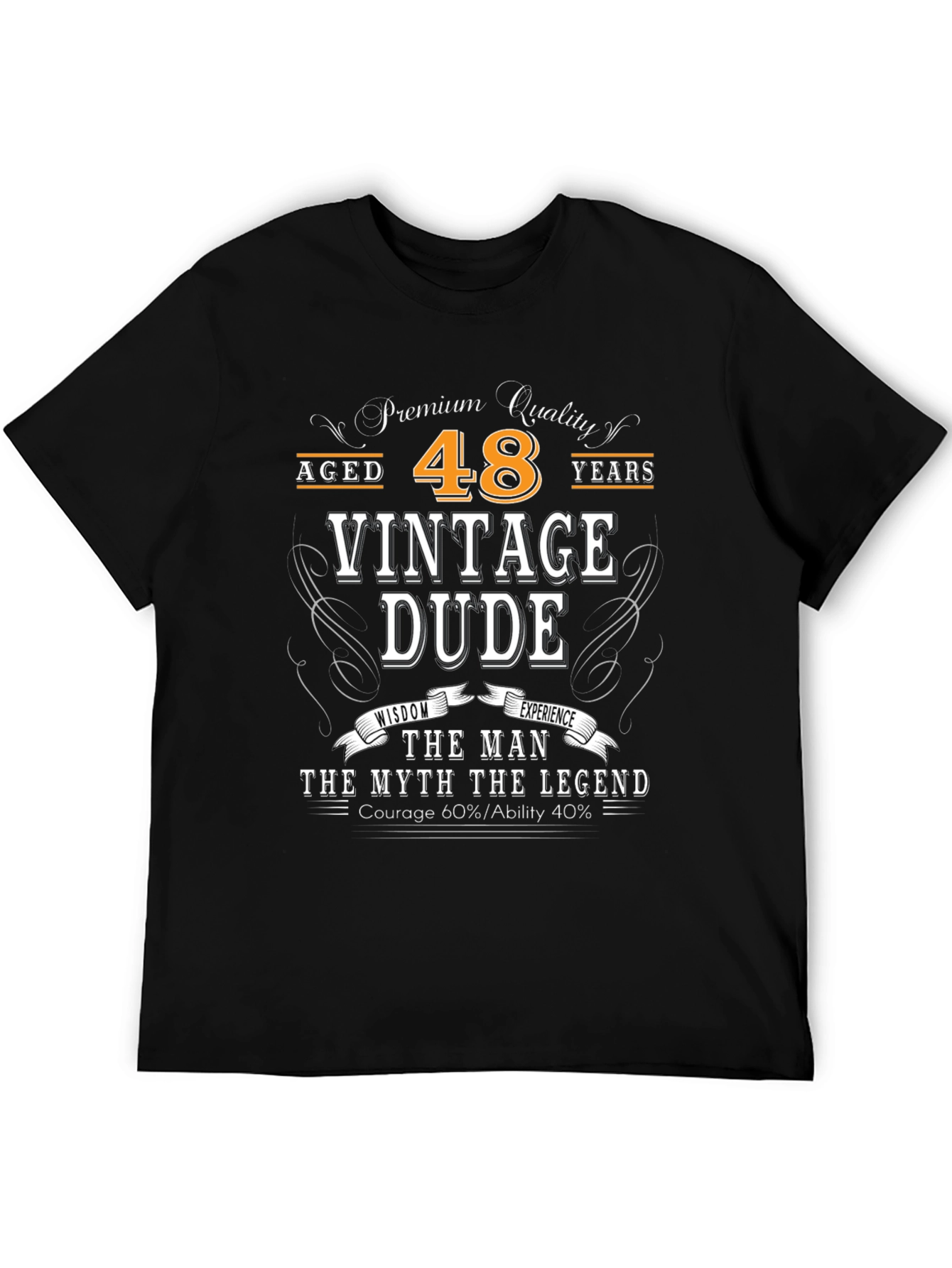 Vintage Dude 48th Birthday T-Shirt