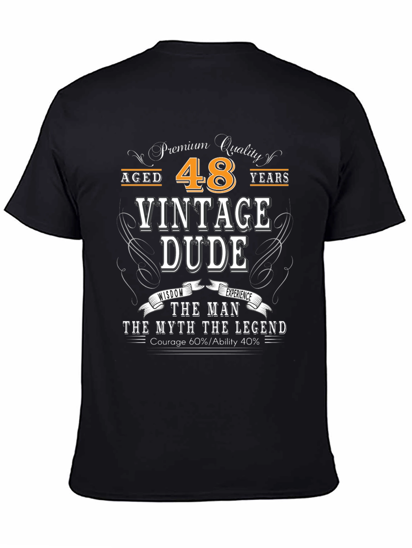 Vintage Dude 48th Birthday T-Shirt
