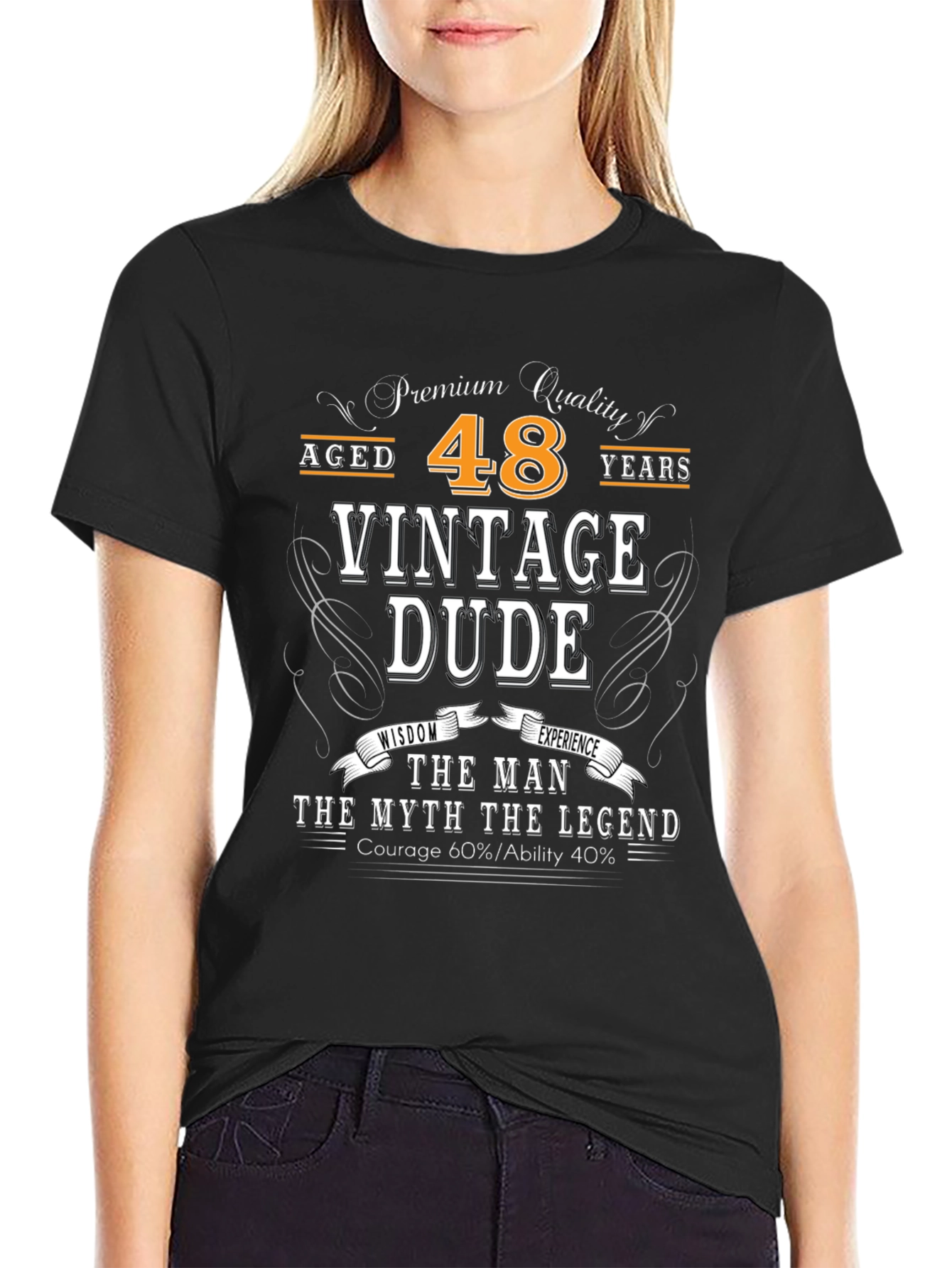 Vintage Dude 48th Birthday T-Shirt