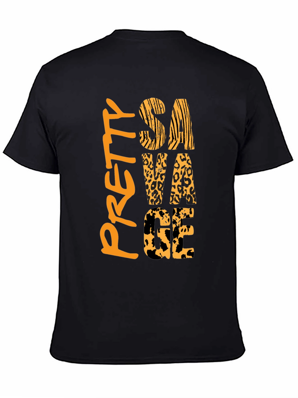 Pretty Savage Graphic Tee - Mens Black T-Shirt