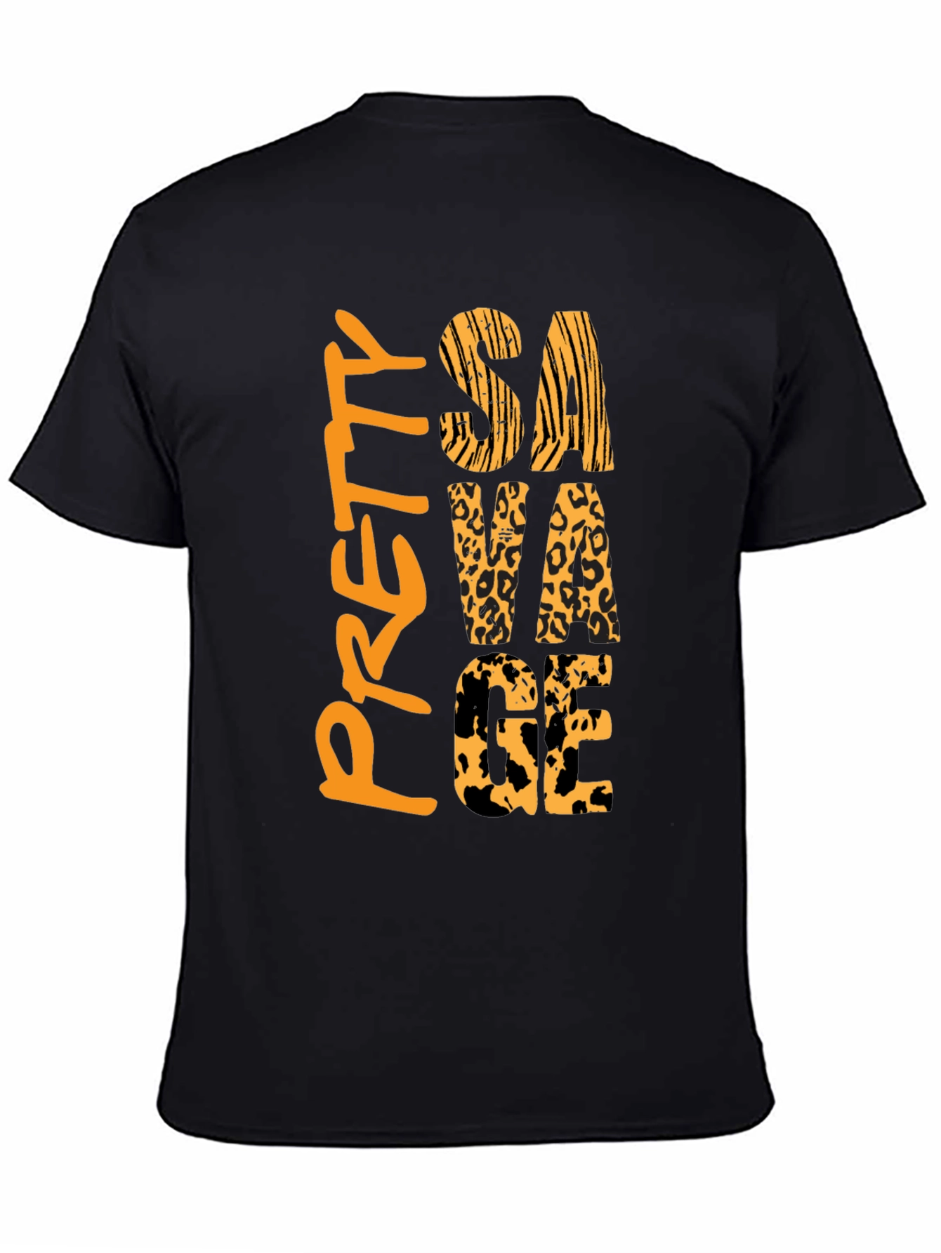 Pretty Savage Graphic Tee - Mens Black T-Shirt