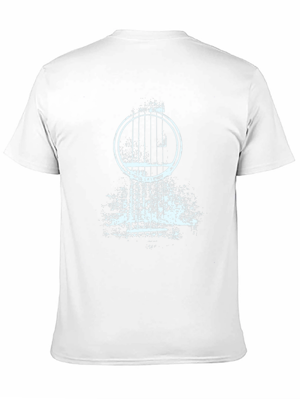 Cool Guitar Graphic Tee - Black